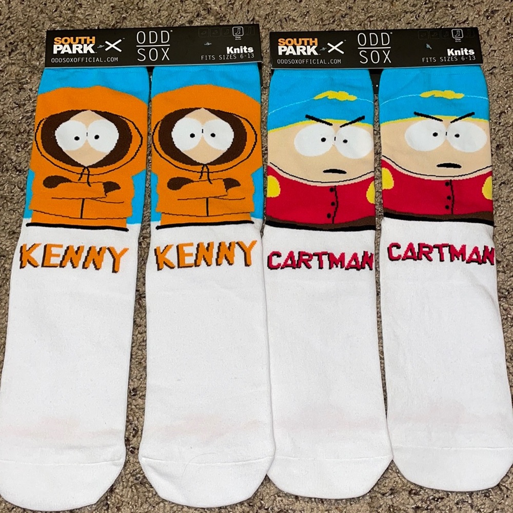 NWT Odd Sox South Park Bundle
